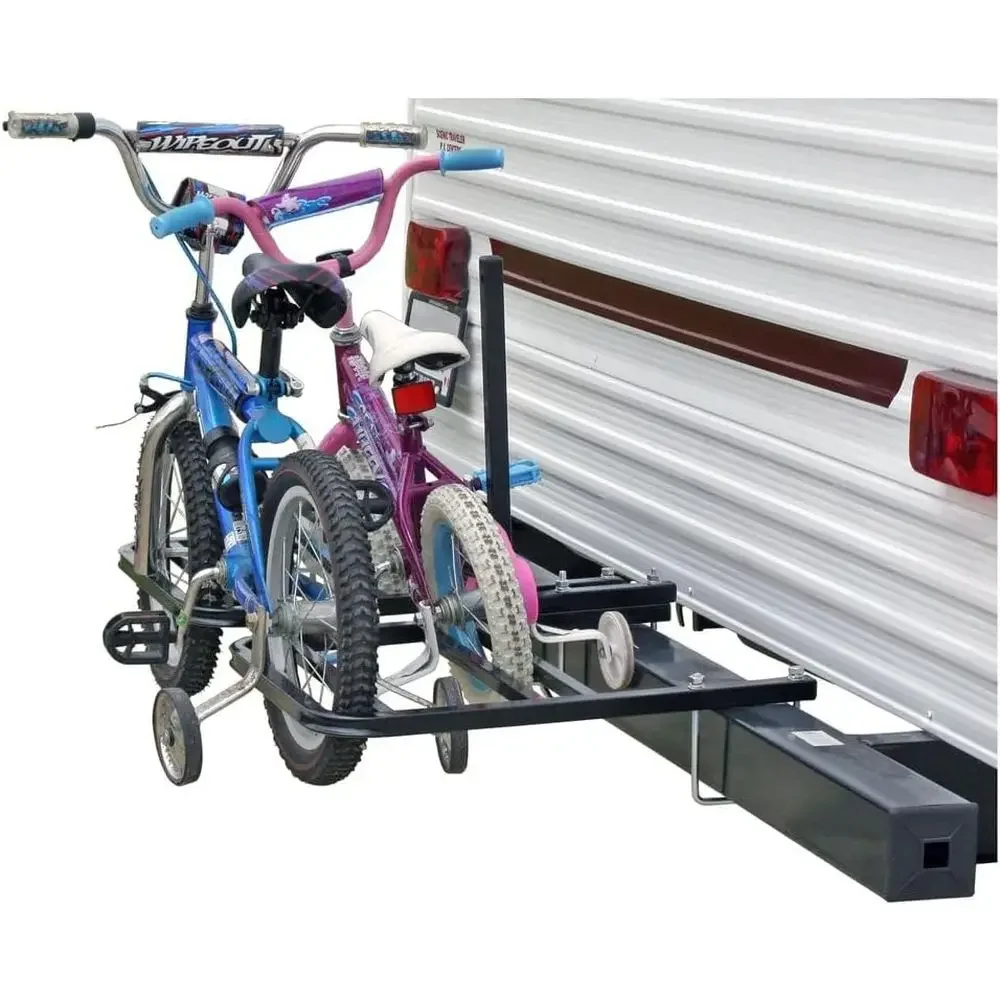 Universal Outdoor RV or Camper Trailer Bicycle Rack for 1-2 Bikes
Universal Outdoor RV or Camper Trailer Bicycle Rack for 1-2 Bikes