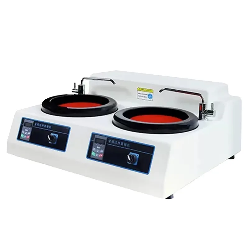 Polishing machine, sample pre-grinding machine, metallographic double disc double control sample grinding and polishing machine
Polishing machine, sample pre-grinding machine, metallographic double disc double control sample grinding and polishing machine