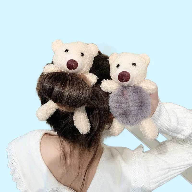 Cute Animal Ponytail Hair Ring Plush Elastic Headband for Girls Kids Soft Ouch-Free Hair Accessories
Cute Animal Ponytail Hair Ring Plush Elastic Headband for Girls Kids Soft Ouch-Free Hair Accessories