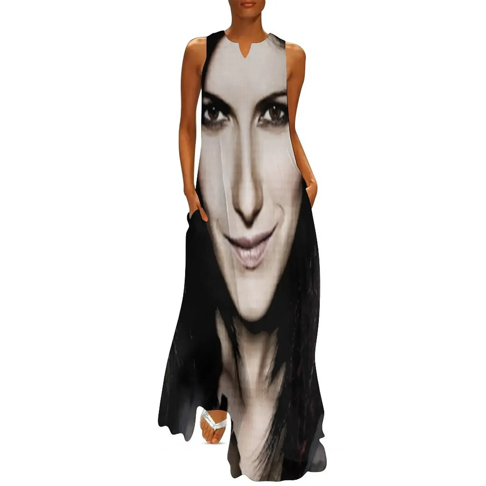 laura pausini Long Dress elegant dress women's summer dresses 2025 Women's summer long dress
laura pausini Long Dress elegant dress women's summer dresses 2025 Women's summer long dress