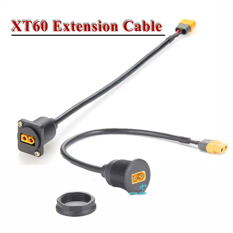 XT60 Battery Connection Cable fo Model Aircraft/drones Male to Female Extension Cable XT60 Circular Threaded Panel Mounting Wire
XT60 Battery Connection Cable fo Model Aircraft/drones Male to Female Extension Cable XT60 Circular Threaded Panel Mounting Wire