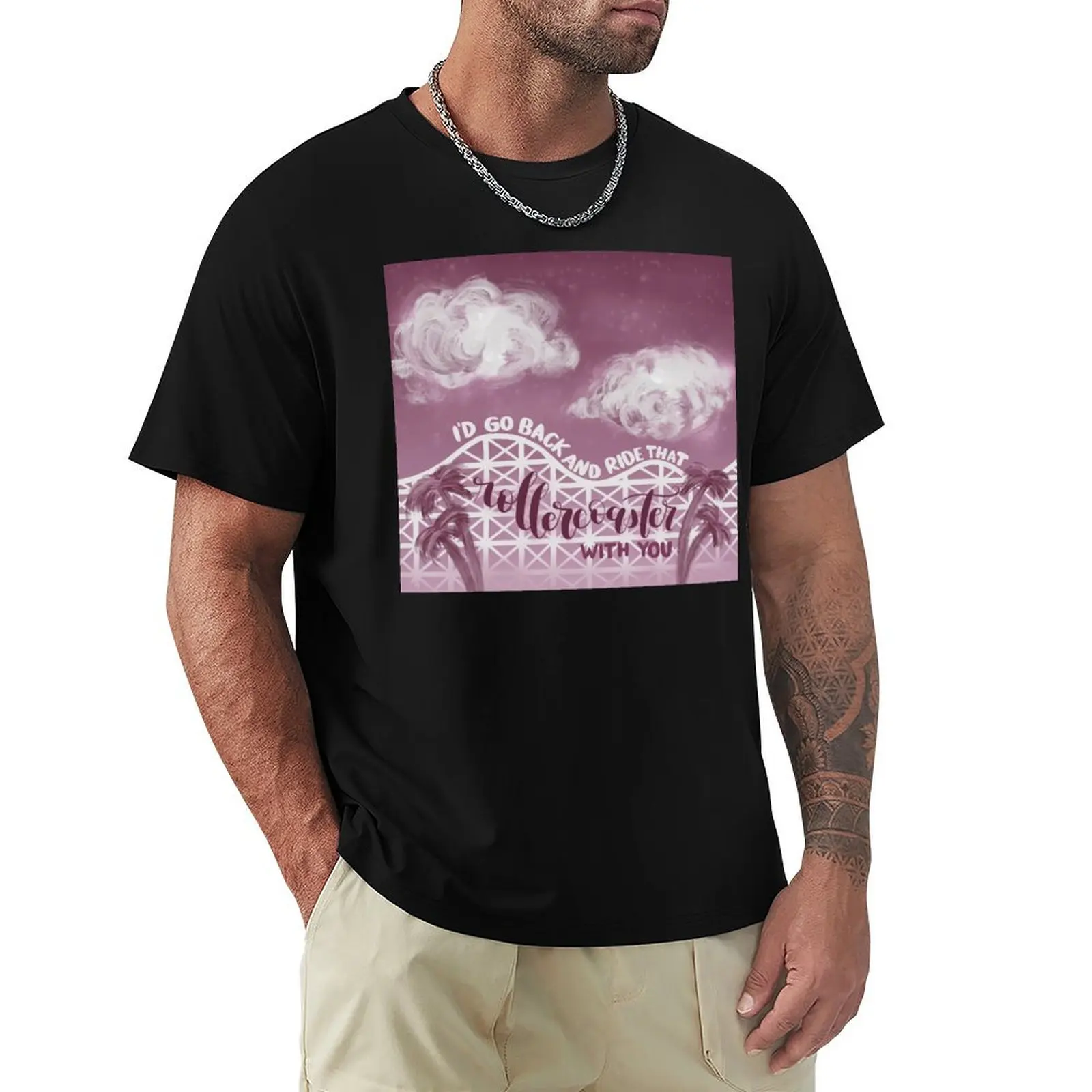 rollercoaster T-Shirt Non-Shrink Basic Cotton T-Shirt
rollercoaster T-Shirt Non-Shrink Basic Cotton T-Shirt