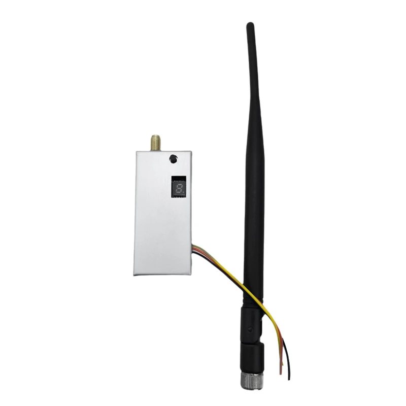 1.2G 1.3G 3W VTX with Antenna 8CH FPV Audio Video Transmitter for RC FPV Long Range Drone Airplane-BCBW
1.2G 1.3G 3W VTX with Antenna 8CH FPV Audio Video Transmitter for RC FPV Long Range Drone Airplane-BCBW