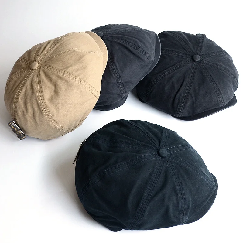 New Men's Casual Newsboy Hat Spring And Autumn Retro Beret Hat Outdoor Casual Hats Unisex Octagonal Cap Solid Color Peaked Cap
New Men's Casual Newsboy Hat Spring And Autumn Retro Beret Hat Outdoor Casual Hats Unisex Octagonal Cap Solid Color Peaked Cap