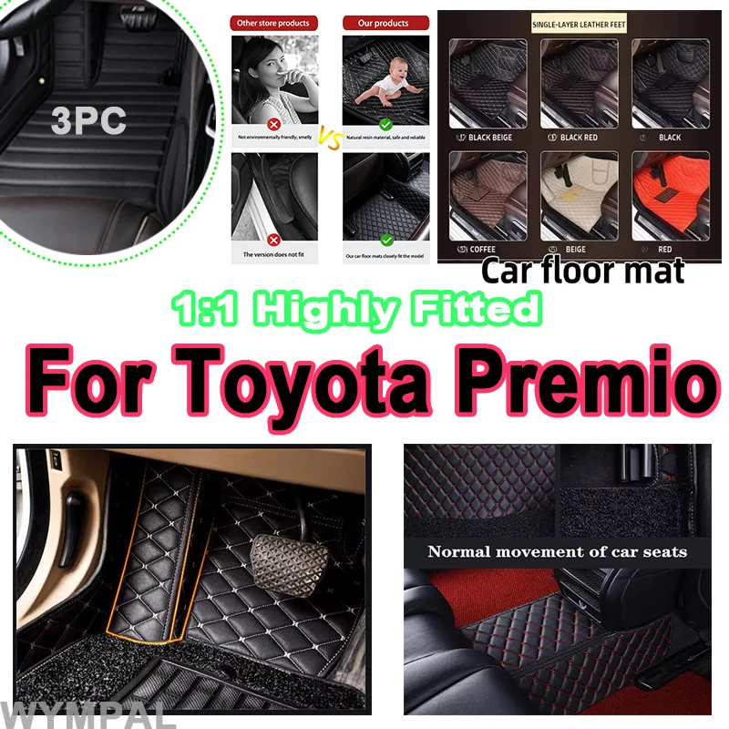 Luxury Waterproof Car Floor Mats For Toyota Premio Allion T260 2007~2020 Carpet Leather Mat Car Accessories Auto Rugs interior
Luxury Waterproof Car Floor Mats For Toyota Premio Allion T260 2007~2020 Carpet Leather Mat Car Accessories Auto Rugs interior