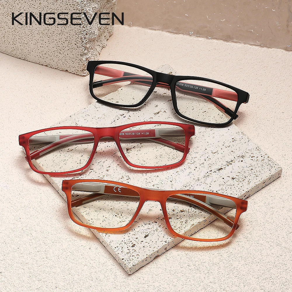 KINGSEVEN Blue Light Blocking Reading Glasses Rectangle Frame Men Women Presbyopia Glasses Reader Hyperopia +1.0~+3.5 Eyewear
KINGSEVEN Blue Light Blocking Reading Glasses Rectangle Frame Men Women Presbyopia Glasses Reader Hyperopia +1.0~+3.5 Eyewear