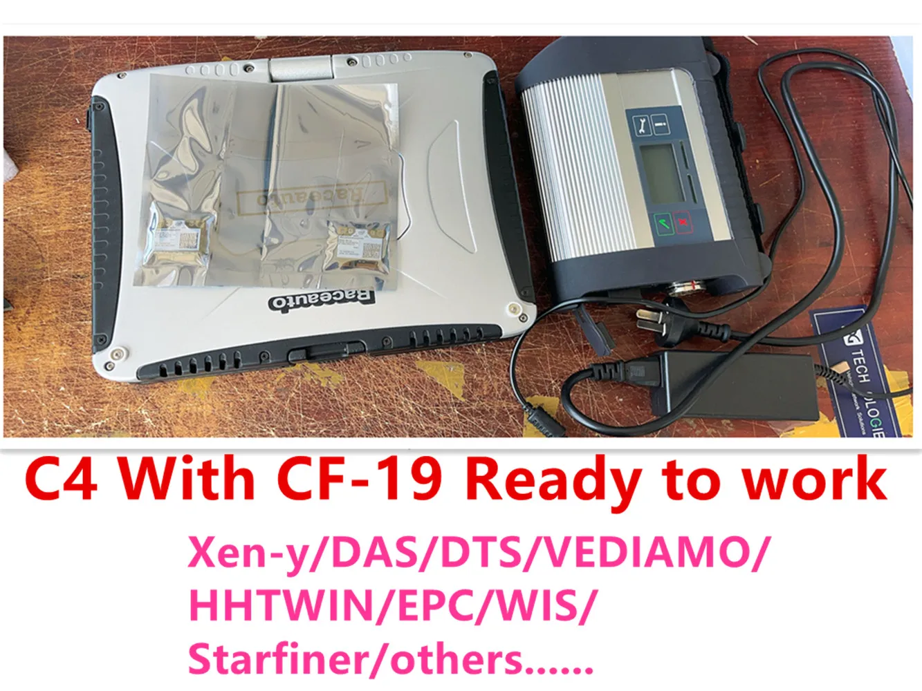 MB Star C4 With laptop CF-19 Full Set MB SD Connect Compact 4 Car truck Diagnostic Tool C4 With Wifi Ready to Work
MB Star C4 With laptop CF-19 Full Set MB SD Connect Compact 4 Car truck Diagnostic Tool C4 With Wifi Ready to Work