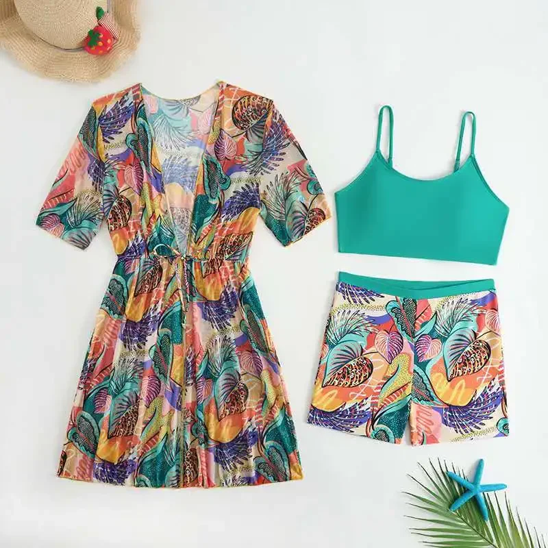 Girls 3pack Print High Waist Bikini ShortsKids Swimsuit&Kimono 13-16 Years Children's Swimwear 2026 Teenagers Girl Bathing Suit
Girls 3pack Print High Waist Bikini ShortsKids Swimsuit&Kimono 13-16 Years Children's Swimwear 2026 Teenagers Girl Bathing Suit