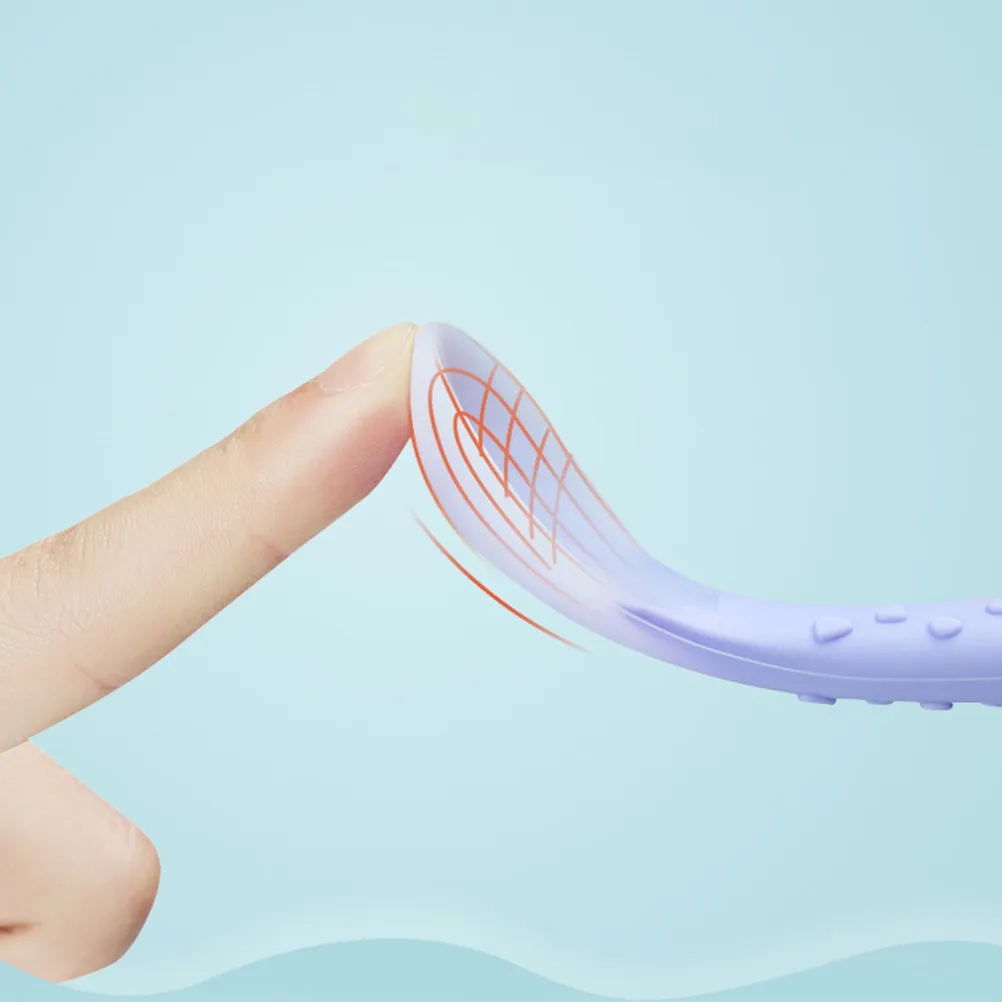 Soft Silicone Baby Spoon in Purple Gentle on Gums Non-Slip Feeding Spoon for Babies Easy to Use with Food Jars for Kids
Soft Silicone Baby Spoon in Purple Gentle on Gums Non-Slip Feeding Spoon for Babies Easy to Use with Food Jars for Kids