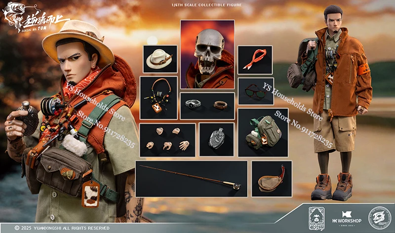 1/6 Outdoor Camping Fishingman Tom Cloth Action Figure Collection HW WORKSHOP12inch Display JC-009 Soldier Model Doll Gifts
1/6 Outdoor Camping Fishingman Tom Cloth Action Figure Collection HW WORKSHOP12inch Display JC-009 Soldier Model Doll Gifts