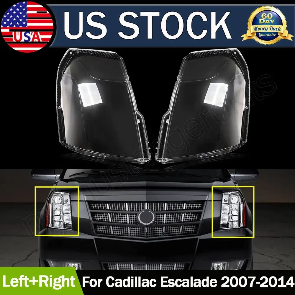1Pair Front Clear Headlamp Headlight Lens Covers For Cadillac Escalade 2007-2014
1Pair Front Clear Headlamp Headlight Lens Covers For Cadillac Escalade 2007-2014
