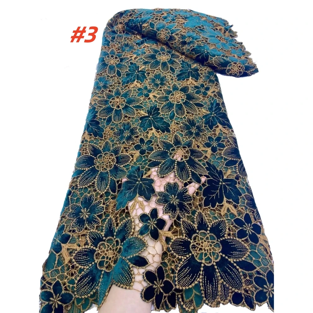 Velvet Lace Fabric 2026 High Quality Hollow out Gorgeous Embroidery Lace Fabric Exclusive Premium Velvet Guipure Wedding Dress
Velvet Lace Fabric 2026 High Quality Hollow out Gorgeous Embroidery Lace Fabric Exclusive Premium Velvet Guipure Wedding Dress