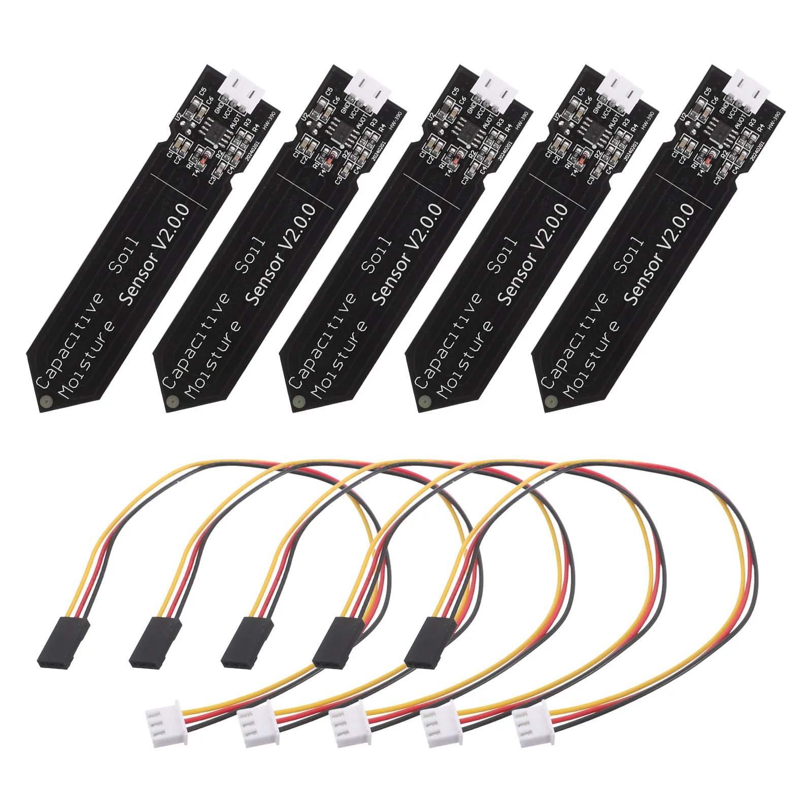5pcs Soil Moisture Sensor Meter Wide Voltage Accurate Real Time Data Feedback Soil Humidity Tester Monitoring for Indoor
5pcs Soil Moisture Sensor Meter Wide Voltage Accurate Real Time Data Feedback Soil Humidity Tester Monitoring for Indoor