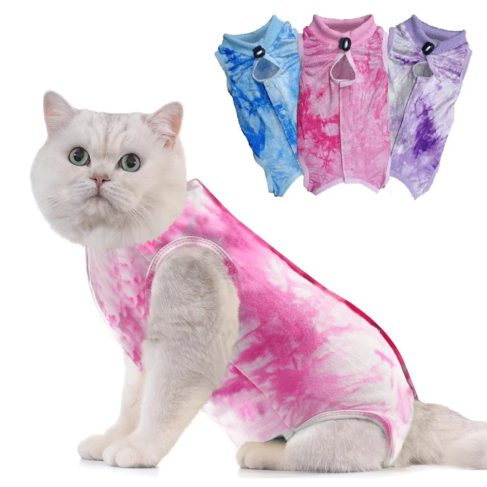 Cat Recovery Suit - Kitten Onesie for Cats After Surgery, Surgical Spay Suit for Female Cat, Post-Surgery or Skin Protection
Cat Recovery Suit - Kitten Onesie for Cats After Surgery, Surgical Spay Suit for Female Cat, Post-Surgery or Skin Protection