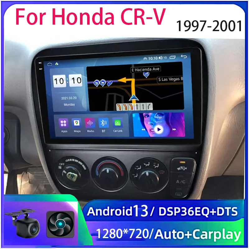 9 Inch For Honda CR-V 1997-2001 Android Carplay Auto Qualcomm Car Radio Multimedia Video Player Navigation
9 Inch For Honda CR-V 1997-2001 Android Carplay Auto Qualcomm Car Radio Multimedia Video Player Navigation