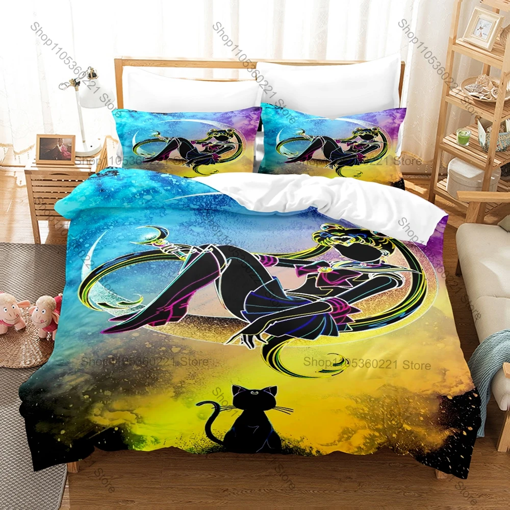 Vibrant Fantasy Anime Girl Graphic Bedding Set Duvet Cover With 2 Pillowcases Anime Bedroom Decoration
Vibrant Fantasy Anime Girl Graphic Bedding Set Duvet Cover With 2 Pillowcases Anime Bedroom Decoration