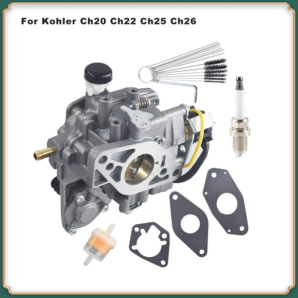 Carburetor Replacement for Kohler CH20, CH22, CH25, CH26, CV22 & CH730, CH740 Engines
Carburetor Replacement for Kohler CH20, CH22, CH25, CH26, CV22 & CH730, CH740 Engines