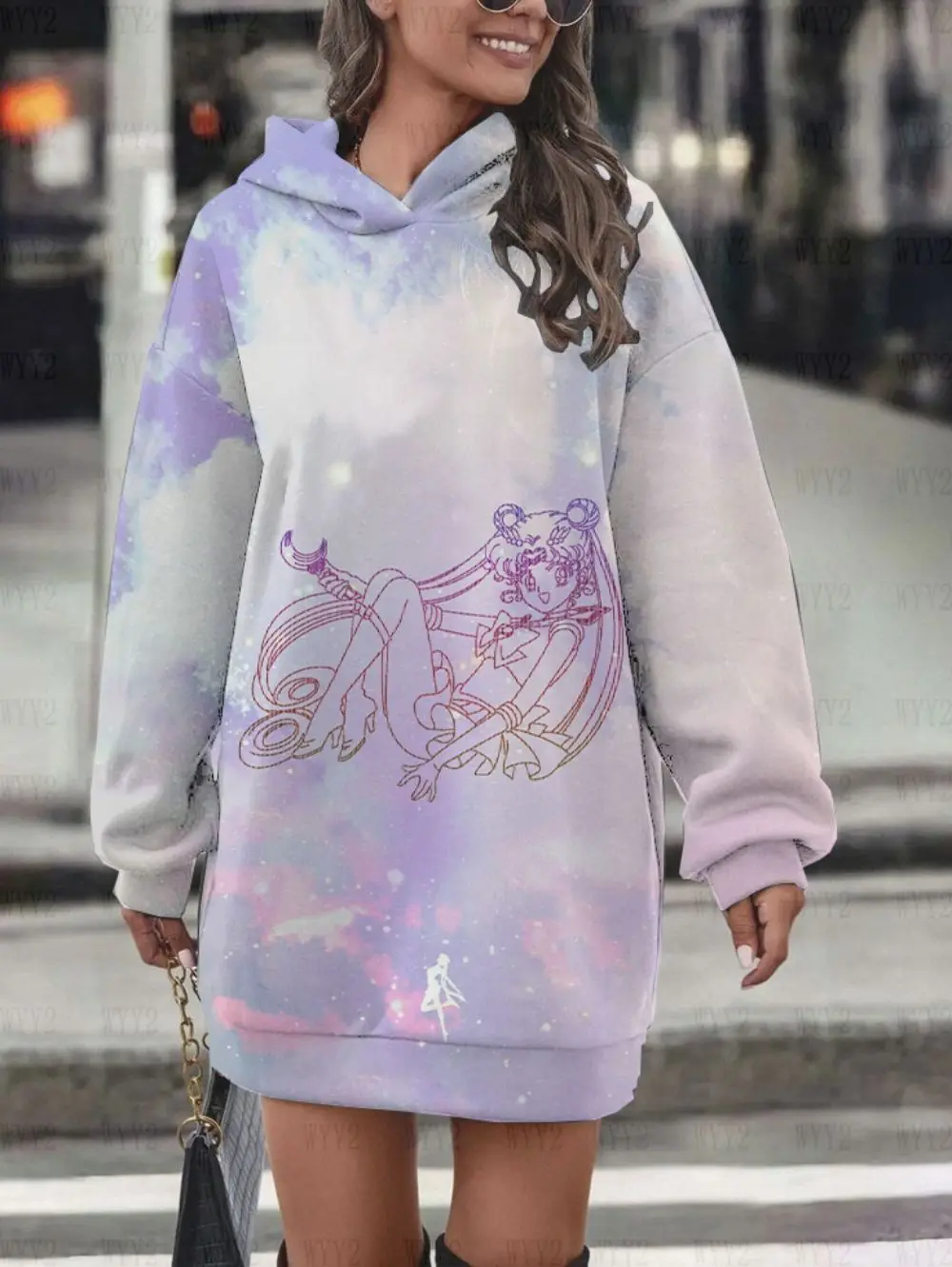 Sailor Moon Cute Printed Fashion 2025 New Women's Clothing Girls Street Casual Fall and Winter Long Sleeve Hoodie Dress
Sailor Moon Cute Printed Fashion 2025 New Women's Clothing Girls Street Casual Fall and Winter Long Sleeve Hoodie Dress