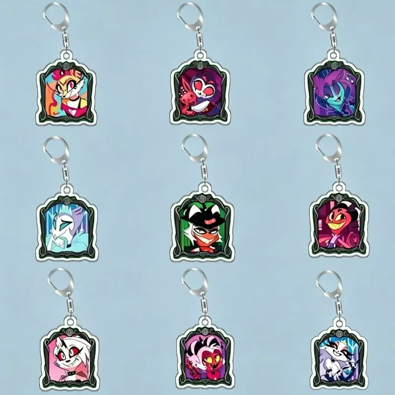 For Hazbin HoteL Alastor Loona Vaggie Sir Pentious original Acrylic selfmade cute Cartoon Anime Keychain Pendant Toy gift 5cm
For Hazbin HoteL Alastor Loona Vaggie Sir Pentious original Acrylic selfmade cute Cartoon Anime Keychain Pendant Toy gift 5cm