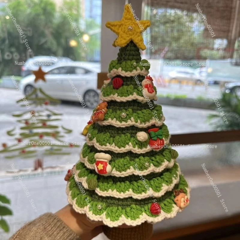 Вязаная крючком Рождественская елка Вязаный орнамент Домашний декор Уютный рождественский подарок Без BPA
Вязаная крючком Рождественская елка Вязаный орнамент Домашний декор Уютный рождественский подарок Без BPA