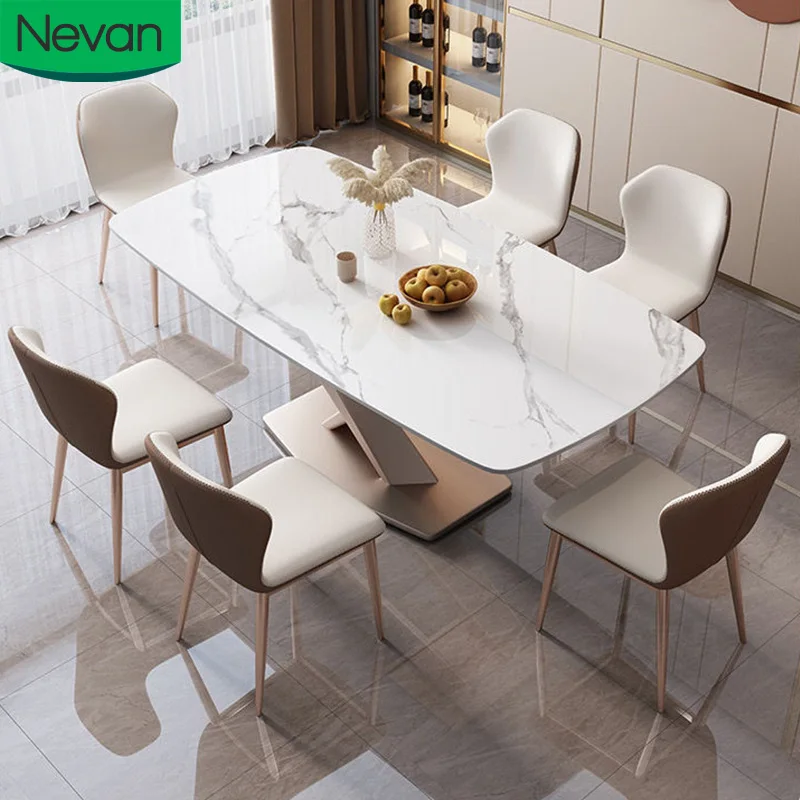 Luxury Modern Dining Table Solid Wood Dining Table With Chair Wholesale Fashion Design Factory Price Dining Table Set
Luxury Modern Dining Table Solid Wood Dining Table With Chair Wholesale Fashion Design Factory Price Dining Table Set