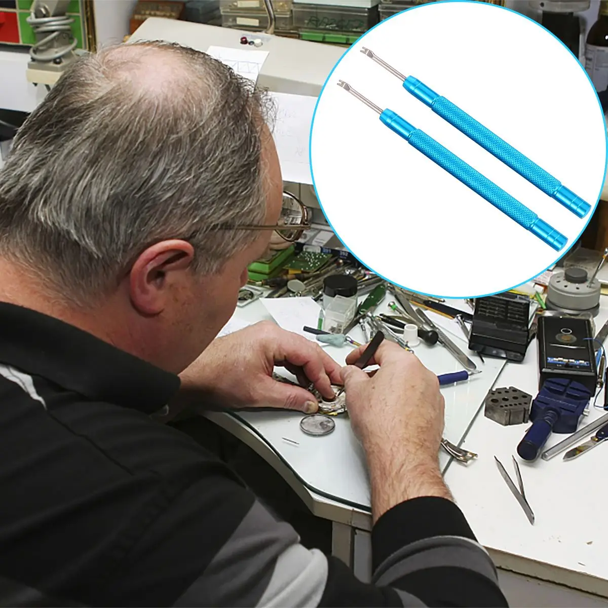 2Pcs Watch Hand Remover Lever Type Solid Metal Tool for Repair Spring Bar Pin Removal and Strap Replacement Watch Hand Remover
2Pcs Watch Hand Remover Lever Type Solid Metal Tool for Repair Spring Bar Pin Removal and Strap Replacement Watch Hand Remover