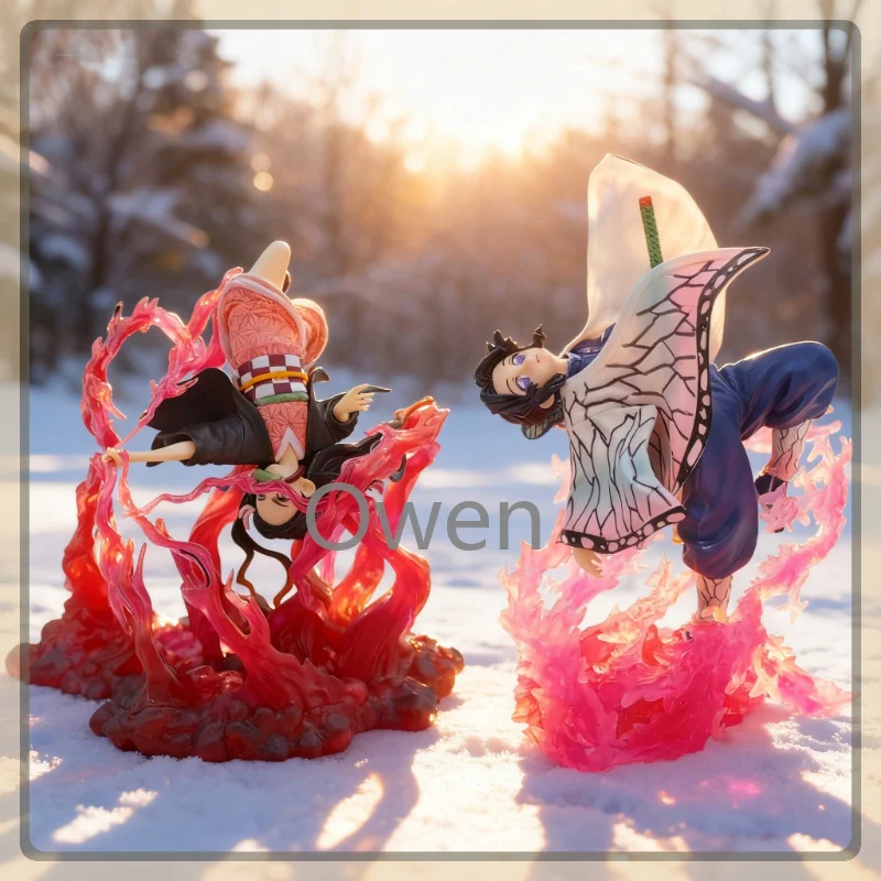 Shinobu Kocho & Nezuko Kamado Demon Slayer Kimetsu No Yaiba Figure PVC Action Statue Fighting Pose Ver Collectible Model Toys
Shinobu Kocho & Nezuko Kamado Demon Slayer Kimetsu No Yaiba Figure PVC Action Statue Fighting Pose Ver Collectible Model Toys