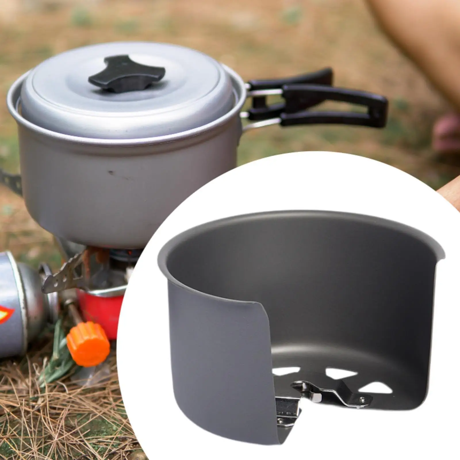 Camping Stove Windshield Wind Shelter Practical Windproof Stainless Steel Stove Windscreen Wind Protection Board for Travel
Camping Stove Windshield Wind Shelter Practical Windproof Stainless Steel Stove Windscreen Wind Protection Board for Travel