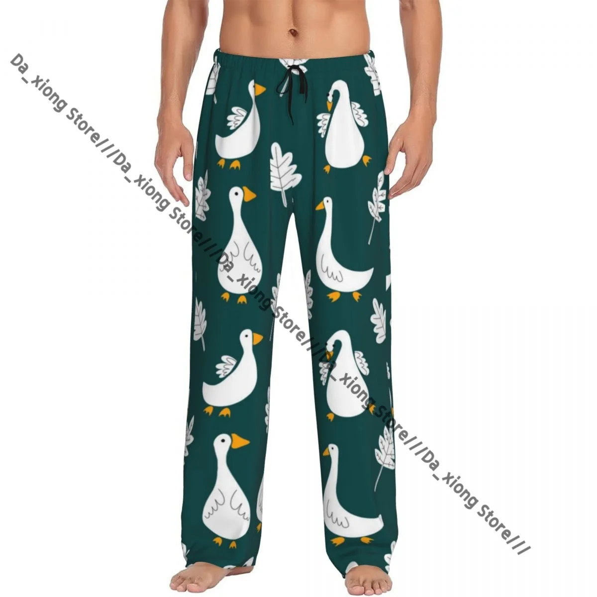 Men's Casual Pajama Sleeping Pants Goose Easter Eggs Pattern Lounge Loose Trousers Comfortable Nightwear
Men's Casual Pajama Sleeping Pants Goose Easter Eggs Pattern Lounge Loose Trousers Comfortable Nightwear