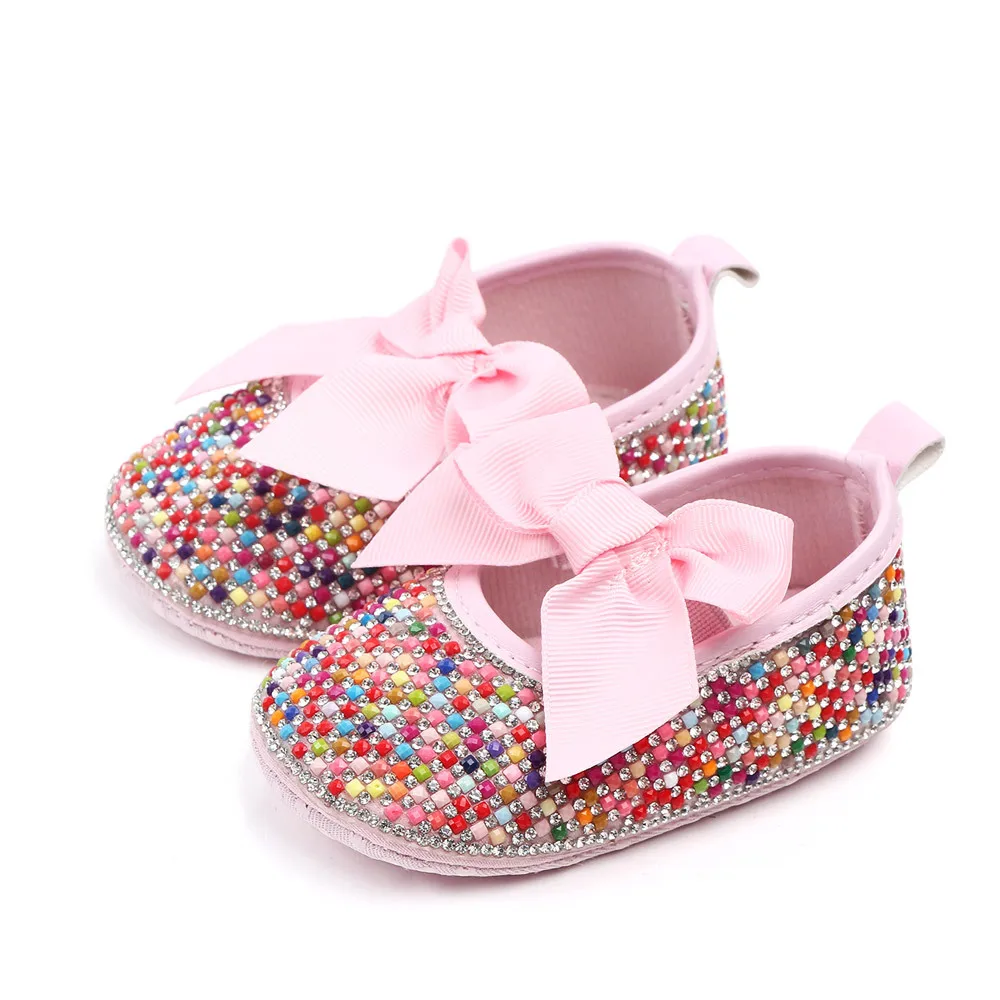 Pink Rhinestone Princess Shoes Newborn Baby Girls First Walkers Toddler Shoes PU Leather Handmade Baby Moccasins
Pink Rhinestone Princess Shoes Newborn Baby Girls First Walkers Toddler Shoes PU Leather Handmade Baby Moccasins