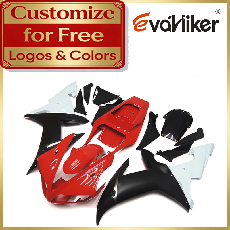 Motorbike Complete Fairing For Yamaha YZFR1 2002 2003 red white YZF-R1 02 03 Impact Resistant ABS Motorcycle Shell Custom Color
Motorbike Complete Fairing For Yamaha YZFR1 2002 2003 red white YZF-R1 02 03 Impact Resistant ABS Motorcycle Shell Custom Color