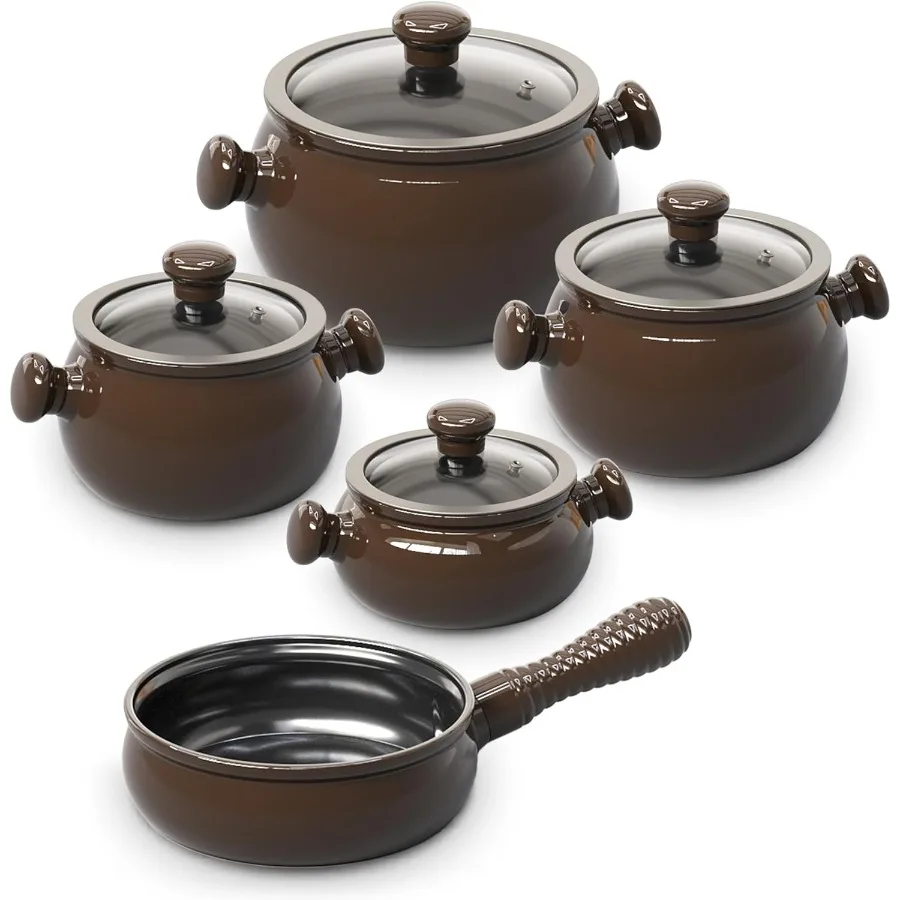 100% Ceramic Non Toxic Healthy Longlasting Lightweight Cookware Set Oven Safe Up to 1200F Dishwasher Safe PFAS PTFE PFOA PFOS C
100% Ceramic Non Toxic Healthy Longlasting Lightweight Cookware Set Oven Safe Up to 1200F Dishwasher Safe PFAS PTFE PFOA PFOS C