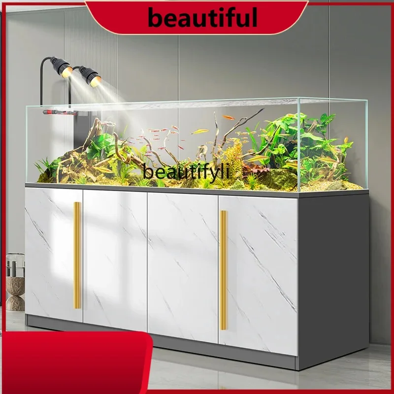 Fish Tank Living Room Stream Tank Household Minimalist Bottom Filter Ecological Change Water Landscape Grass Tank H H H
Fish Tank Living Room Stream Tank Household Minimalist Bottom Filter Ecological Change Water Landscape Grass Tank H H H