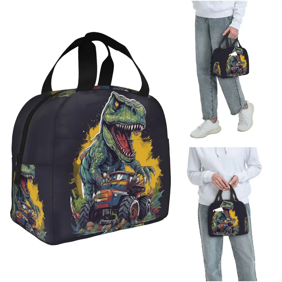 Dinosaur Pattern Insulated Lunch Bag for Kids School Cooler Thermal Food Box Tote Leakproof Lunch Boxes Container
Dinosaur Pattern Insulated Lunch Bag for Kids School Cooler Thermal Food Box Tote Leakproof Lunch Boxes Container