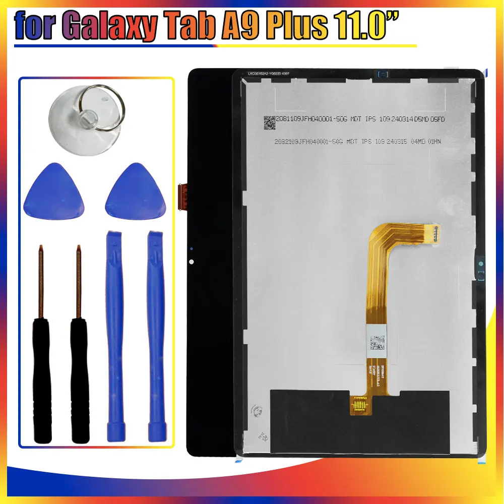 Tested LCD for Samsung Galaxy Tab A9 Plus X211 LCD Display Touch Screen Digitizer for Samsung Tab A9 Plus X215 X216B Replcement
Tested LCD for Samsung Galaxy Tab A9 Plus X211 LCD Display Touch Screen Digitizer for Samsung Tab A9 Plus X215 X216B Replcement