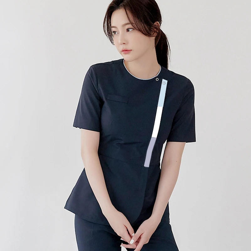 Korean Style Elastic Short Sleeve Dental Nurse Uniform Summer Separate Set Postpartum Maternity Care Suit Oral Health Team
Korean Style Elastic Short Sleeve Dental Nurse Uniform Summer Separate Set Postpartum Maternity Care Suit Oral Health Team