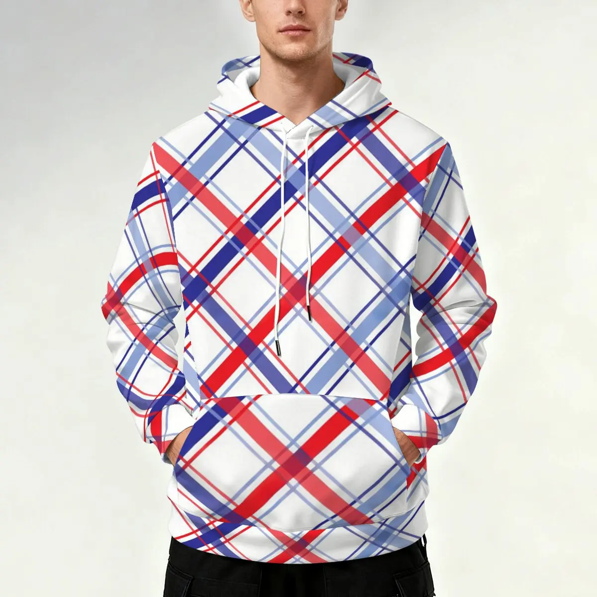 Мужская толстовка с капюшоном и принтом в минималистичную полоску для осени и зимы, универсальный и модный повседневный топ.
Мужская толстовка с капюшоном и принтом в минималистичную полоску для осени и зимы, универсальный и модный повседневный топ.