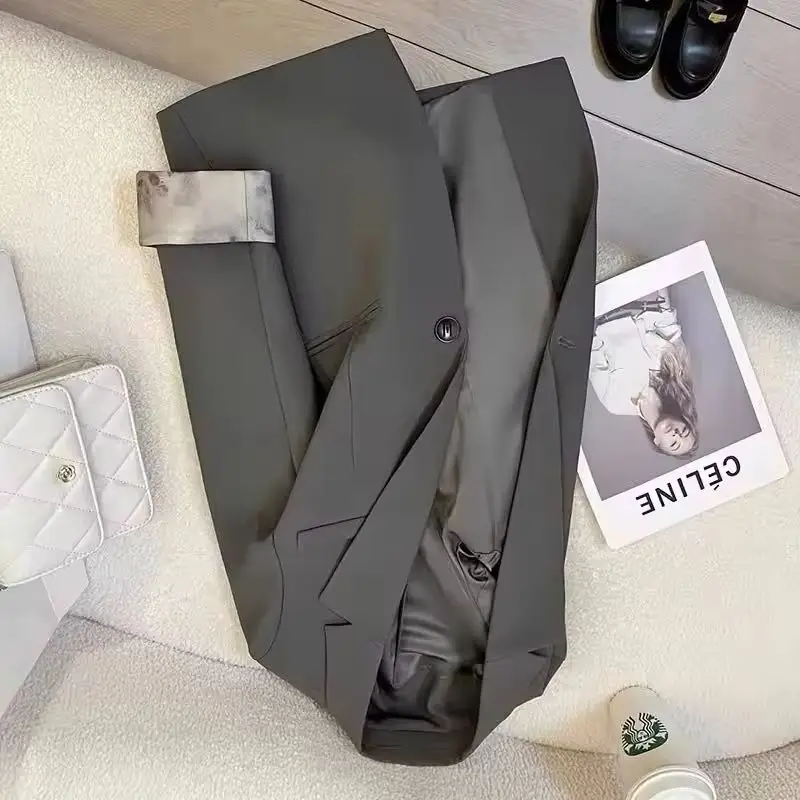 2026 весна осень новые женские пиджаки корейский повседневный однотонный костюм женская куртка модный офисный пиджак женское пальто верхняя одежда женские топы
2026 весна осень новые женские пиджаки корейский повседневный однотонный костюм женская куртка модный офисный пиджак женское пальто верхняя одежда женские топы