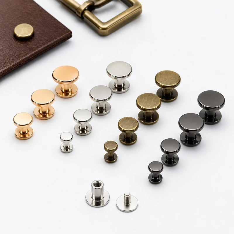 30-100Pcs 5-8mm Metal Screw Nail Snap Buttons Press Stud Rivets for Coat Clothes Bag Decor DIY Hardware Accessories Repair Parts
30-100Pcs 5-8mm Metal Screw Nail Snap Buttons Press Stud Rivets for Coat Clothes Bag Decor DIY Hardware Accessories Repair Parts