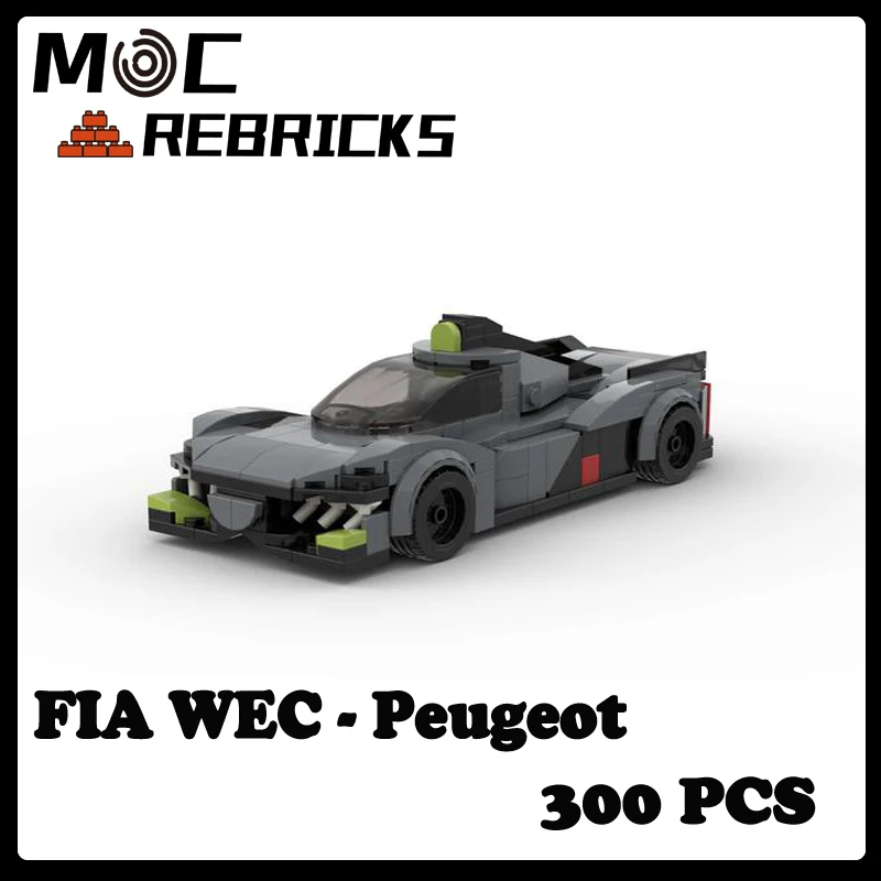 Гоночная модель MOC Cars Series FIA WEC - Peugeot 9X8, самодельные сборные кирпичи, строительные блоки, игрушки для детей, рождественские подарки
Гоночная модель MOC Cars Series FIA WEC - Peugeot 9X8, самодельные сборные кирпичи, строительные блоки, игрушки для детей, рождественские подарки