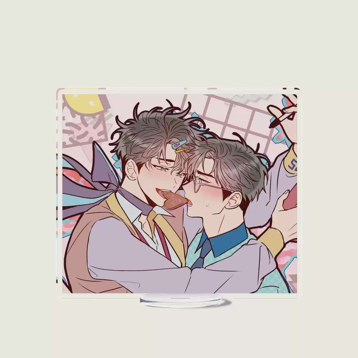 Korean manhwa Mad Place Acrylic stand transparent interlayer acrylic stand high-definition and high-quality
Korean manhwa Mad Place Acrylic stand transparent interlayer acrylic stand high-definition and high-quality