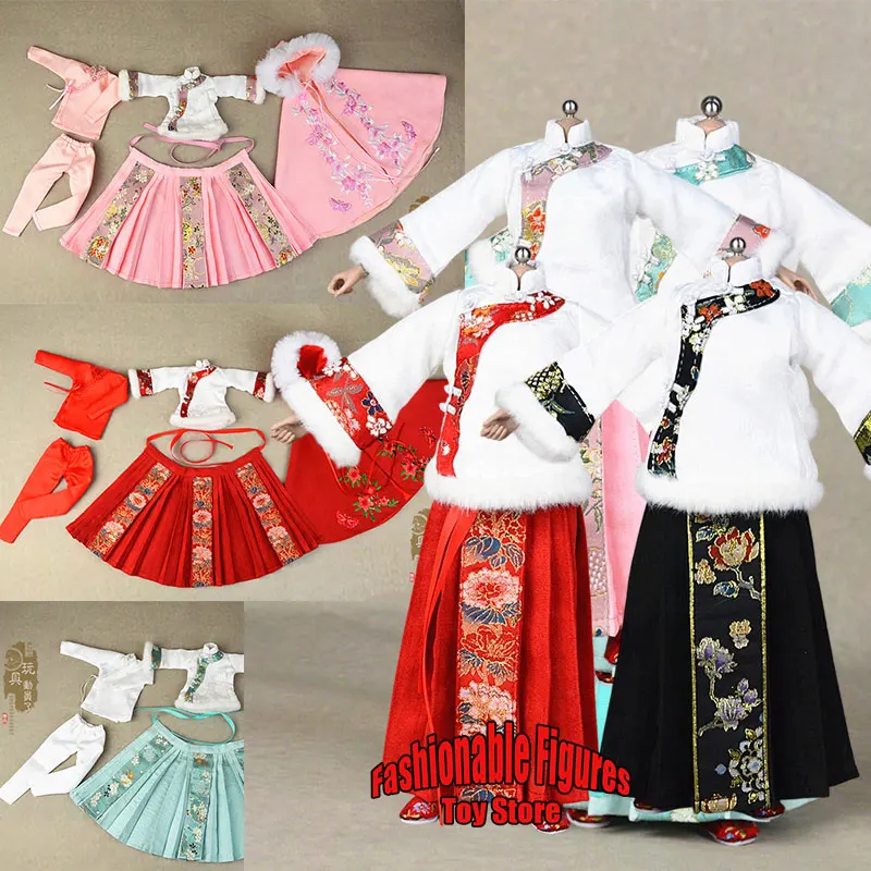 В наличии 1/6 масштаб женщина-солдат китайский древний плюшевый топ ханьфу с вышитым лицом лошади юбка для 12-дюймовой экшн-фигурки тела
В наличии 1/6 масштаб женщина-солдат китайский древний плюшевый топ ханьфу с вышитым лицом лошади юбка для 12-дюймовой экшн-фигурки тела