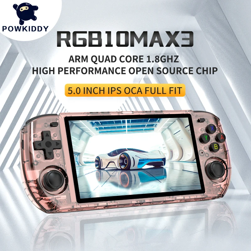 POWKIDDY RGB10 Max3 Retro Open-source Linux Jelos RK3566 Handheld Game Console 5.0 Inch 1280*720 IPS Screen Children's Gifts
POWKIDDY RGB10 Max3 Retro Open-source Linux Jelos RK3566 Handheld Game Console 5.0 Inch 1280*720 IPS Screen Children's Gifts
