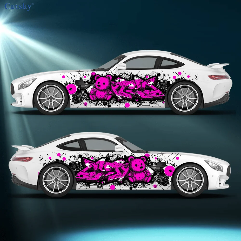 Toy Bear Graffiti Car Side Sticker Decoration, PVC Waterproof Scratch Resistant Decal, Car Protection, Auto Accessories Gift
Toy Bear Graffiti Car Side Sticker Decoration, PVC Waterproof Scratch Resistant Decal, Car Protection, Auto Accessories Gift