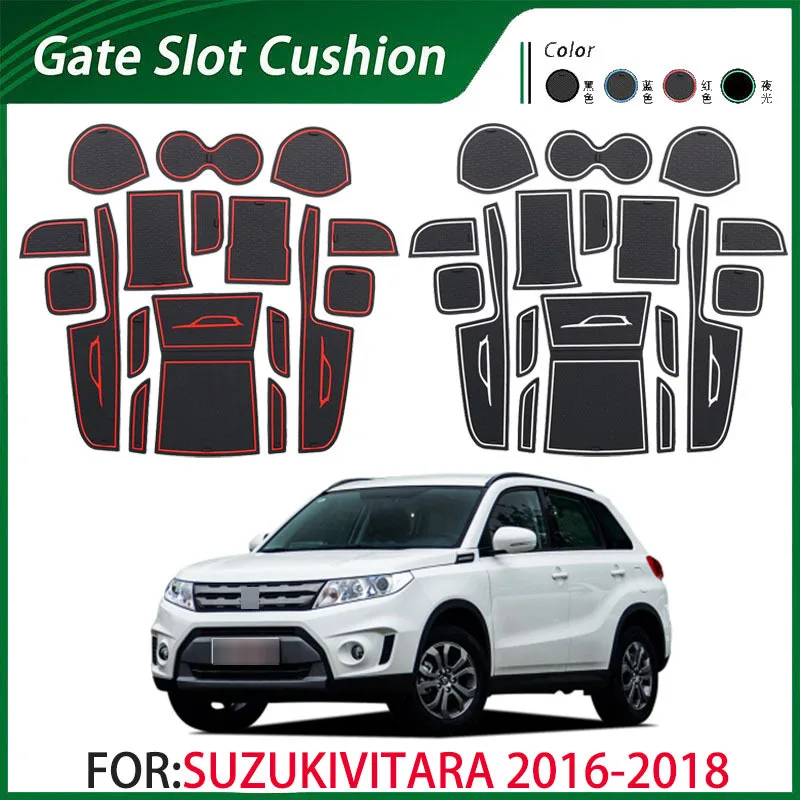 CAR door slot pad for 16-18 Suzuki Vitara sliding door slot pad, automotive interior water cup anti slip VITARA storage slot pad
CAR door slot pad for 16-18 Suzuki Vitara sliding door slot pad, automotive interior water cup anti slip VITARA storage slot pad