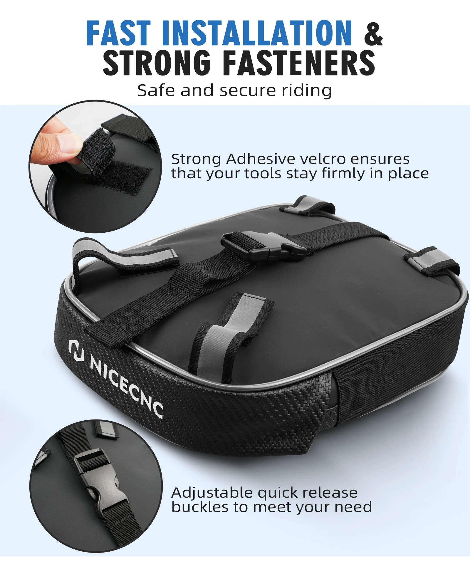 Для мотоциклов BMW R1250GS R1200GS GSA: Водонепроницаемая задняя сумка для инструментов (для R1250GS Adventure 2019-2021, R1200GS LC Adventure 2014-2020)
Для мотоциклов BMW R1250GS R1200GS GSA: Водонепроницаемая задняя сумка для инструментов (для R1250GS Adventure 2019-2021, R1200GS LC Adventure 2014-2020)