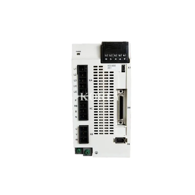 A6 Series 2KW Servo Driver MEDLN83SE MEDLN83SG MEDLT83SF MEDLN83NE MEDLN83BE New
A6 Series 2KW Servo Driver MEDLN83SE MEDLN83SG MEDLT83SF MEDLN83NE MEDLN83BE New