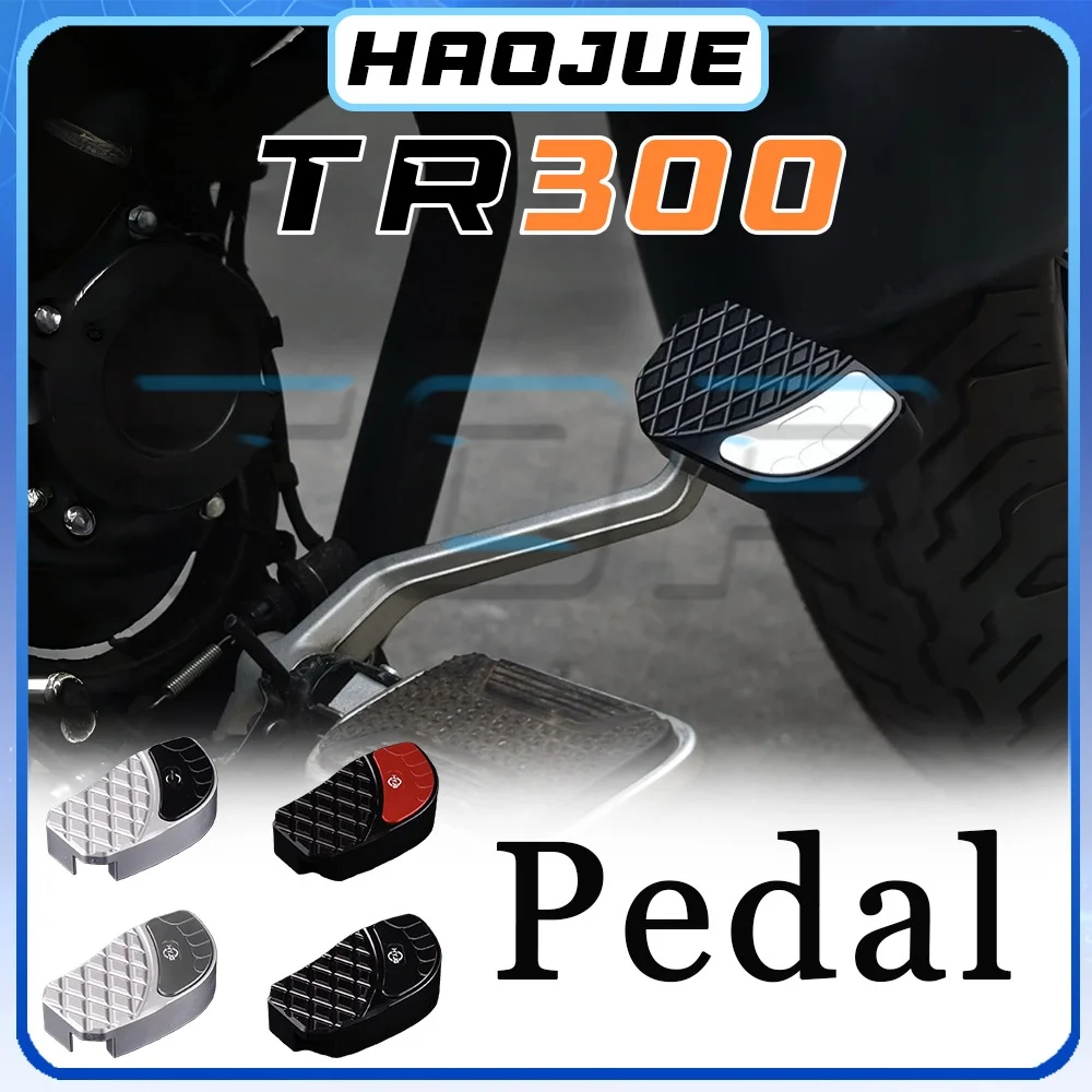 Widened anti-slip pedals HAOJUE TR300 foot brake pedal 300tr tr300
Widened anti-slip pedals HAOJUE TR300 foot brake pedal 300tr tr300