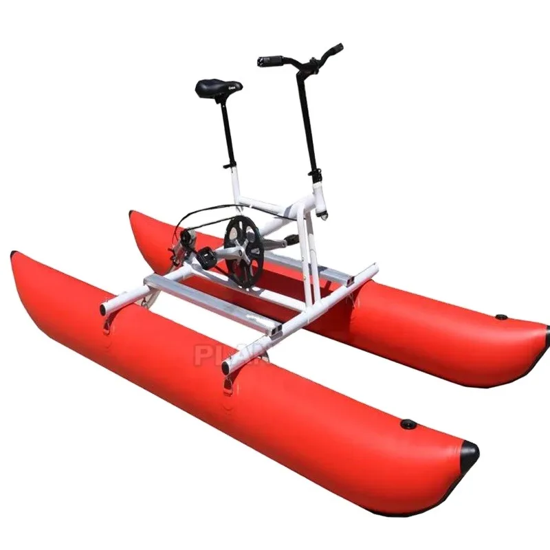 Stability Easy to Use Popular Floating Inflatable Sport Equipment Water Bike Inflatable Water Bicycle Pedal Boats for Sale
Stability Easy to Use Popular Floating Inflatable Sport Equipment Water Bike Inflatable Water Bicycle Pedal Boats for Sale