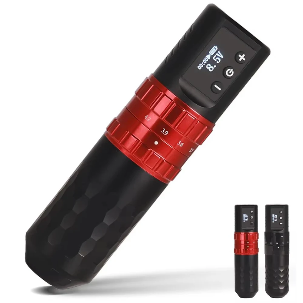 Wireless Tattoo Pen Machine Rotary Cartridge Tattoo Gun with LCD Digital Display Power Coreless Motor for Tattoo Artist
Wireless Tattoo Pen Machine Rotary Cartridge Tattoo Gun with LCD Digital Display Power Coreless Motor for Tattoo Artist
